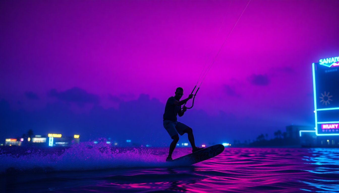 Kiteboarding