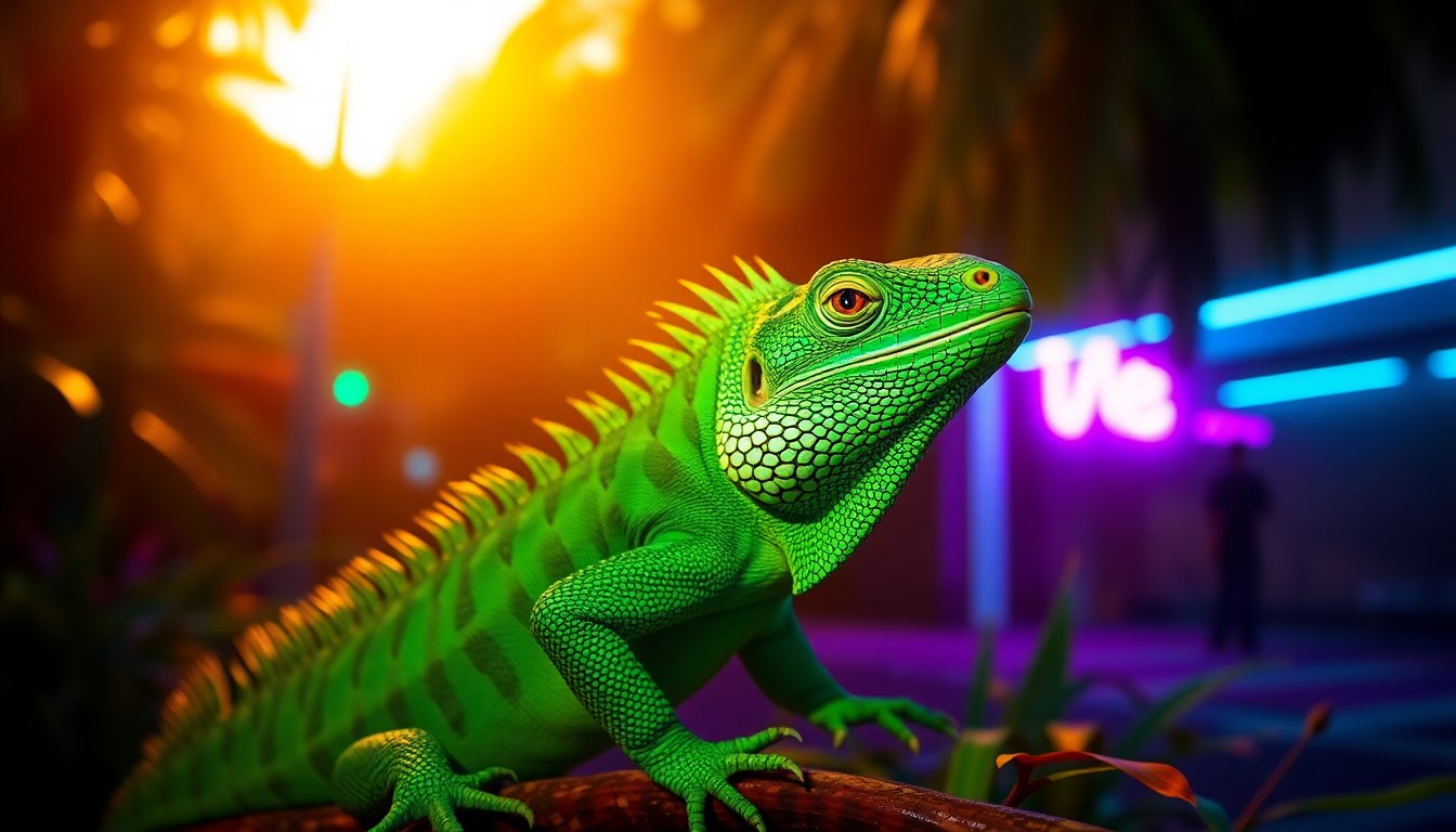 Green Iguana