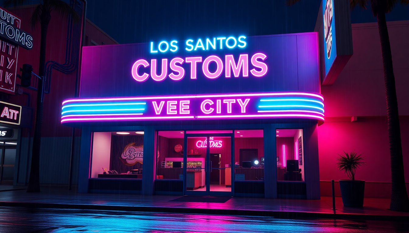 Los Santos Customs - Vice City