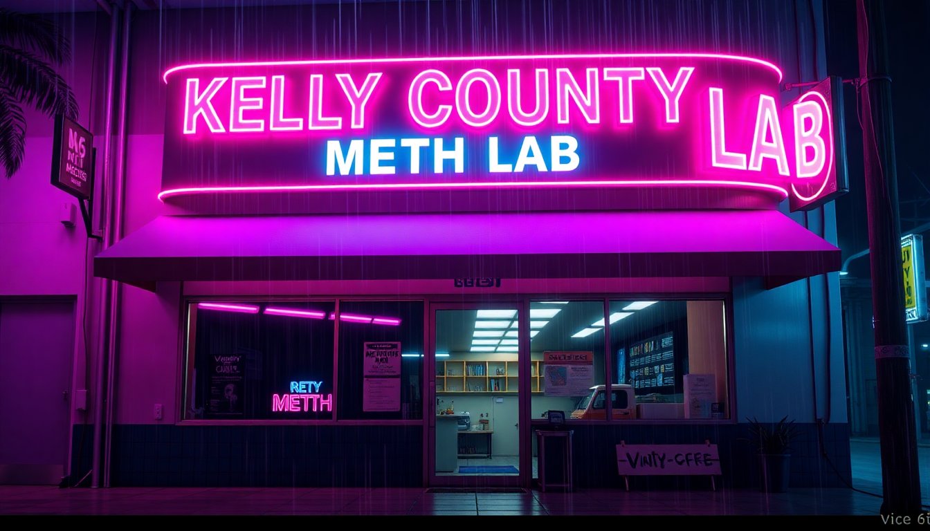 Kelly County Meth Lab