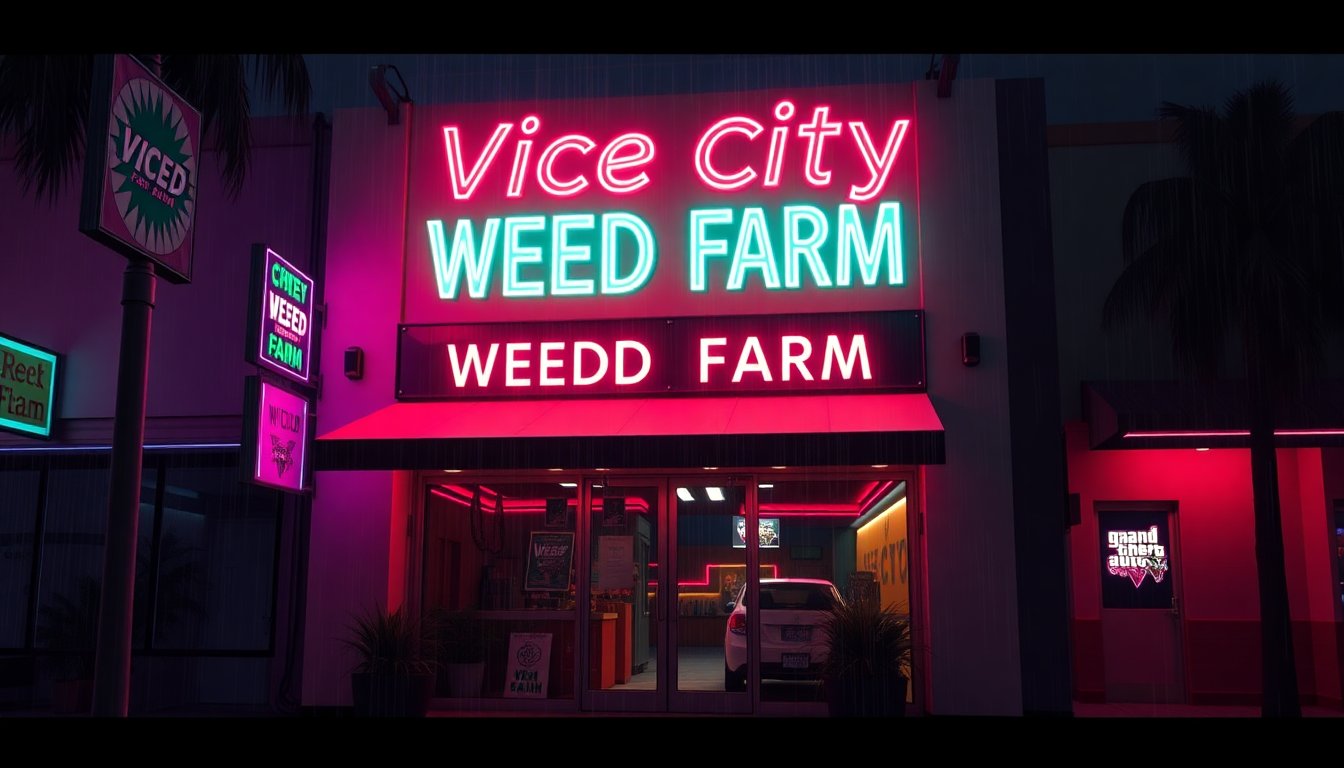 Vice City Weed Farm