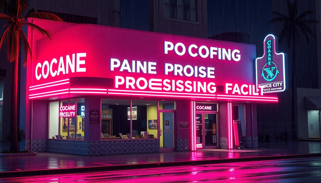 Cocaine Processing Facility