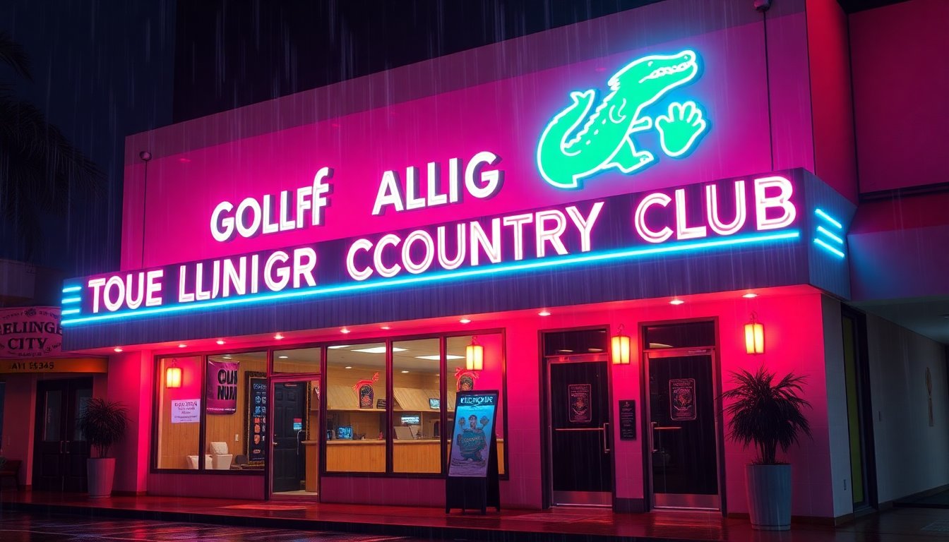 The Golfing Alligator Country Club