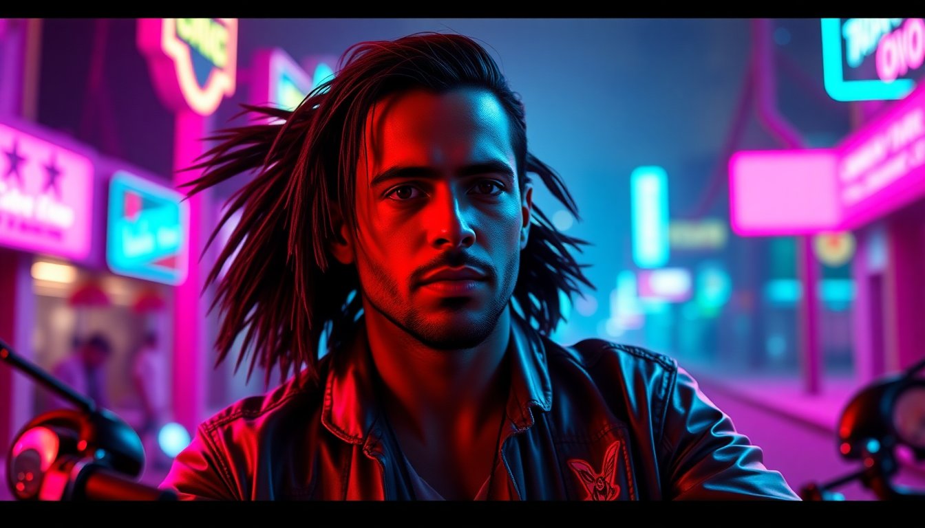 Leathered Highway Biker