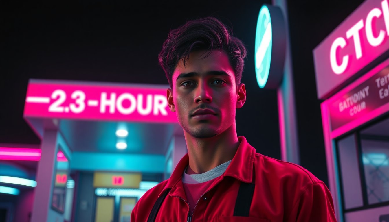 24-Hour Gas Station Clerk