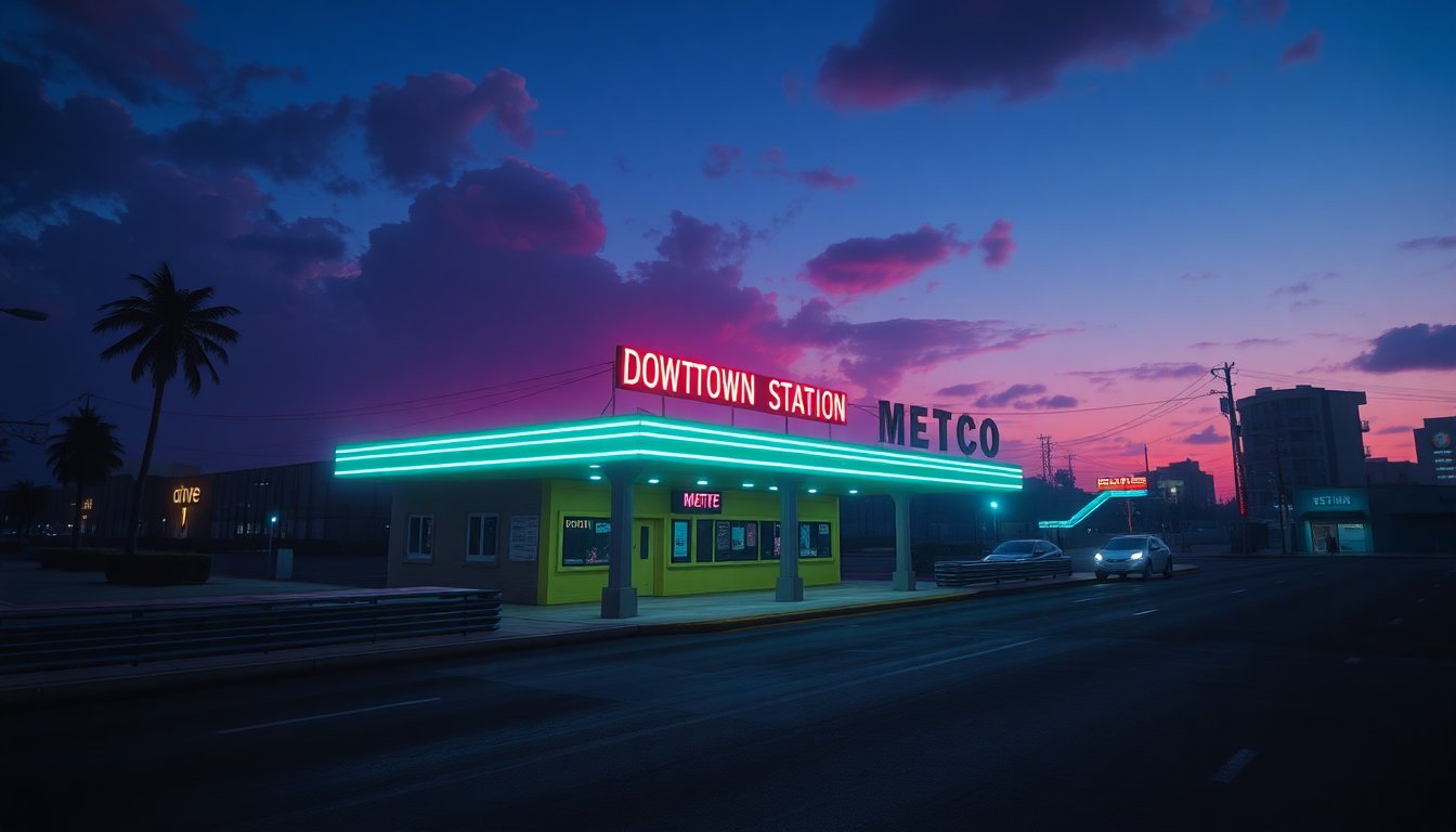 Downtown Vice Metro Station