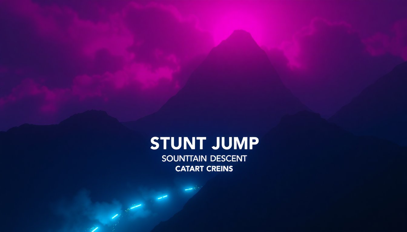 Stunt Jump: Mountain Descent