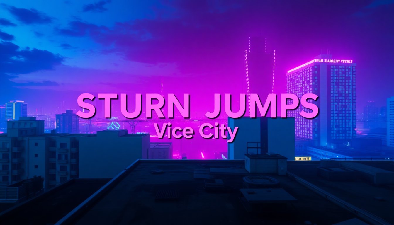 Stunt Jumps: Vice City Rooftops