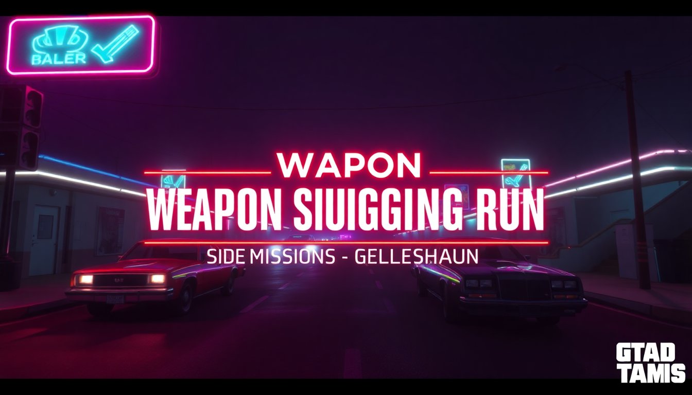 Weapon Smuggling Run