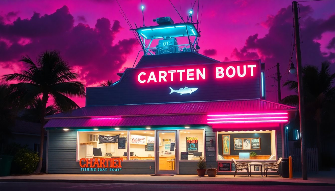 Charter Fishing Boat