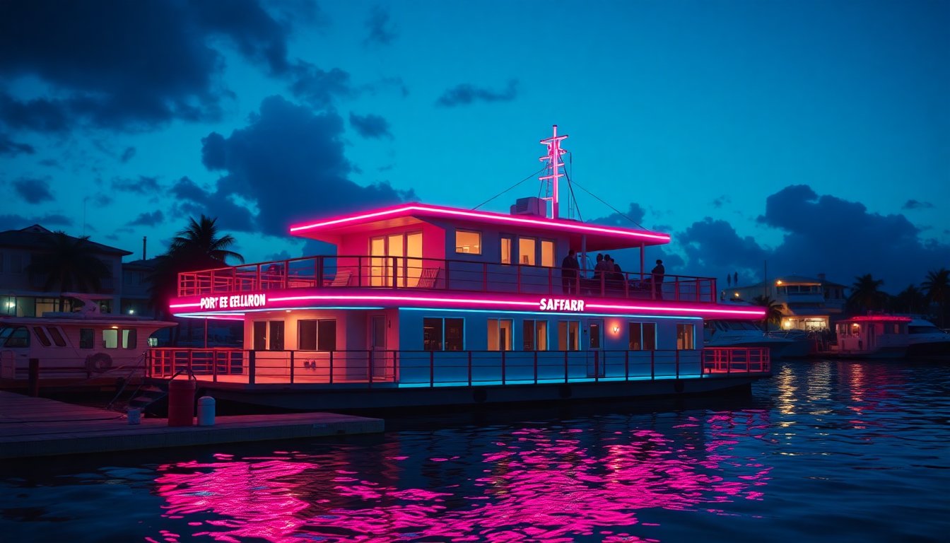 Port Gellhorn Houseboat