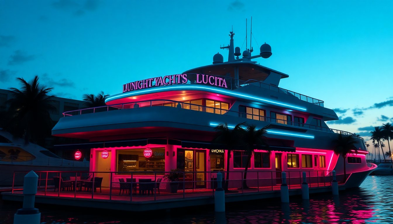 Luxury Yacht 'Midnight Lucia'