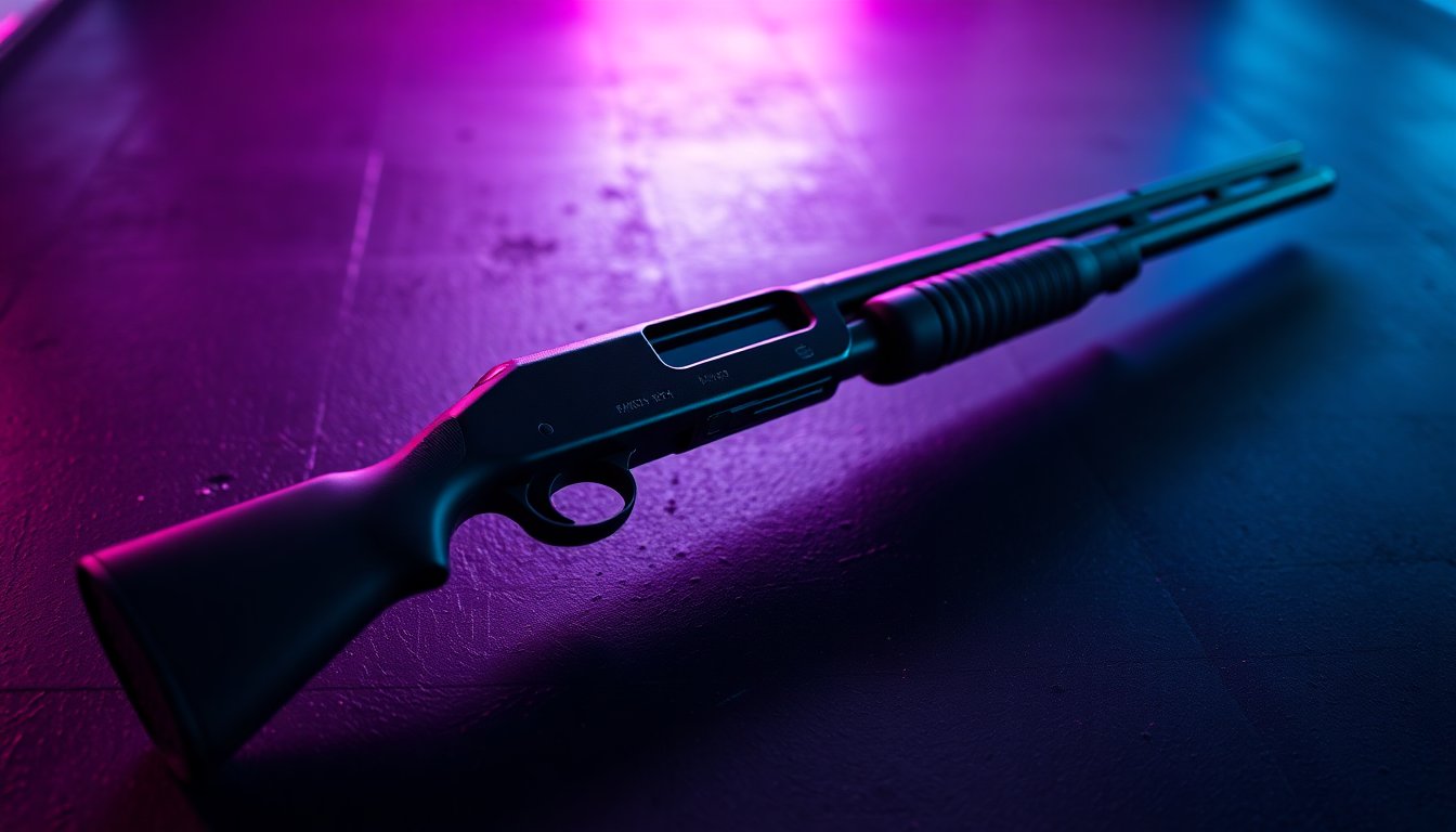 Double Barrel Shotgun