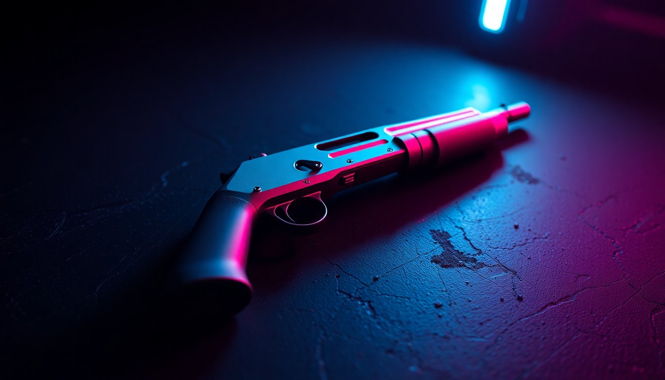 Double-Barrel Shotgun